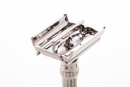 1966 L1 Gillette Slim Adjustable Safety Razor | Rhodium Revamp