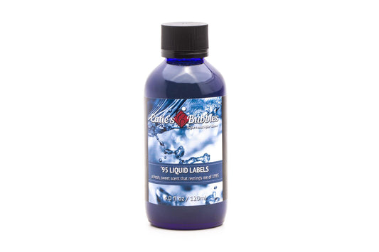 Catie's Bubbles | '95 Liquid Labels Before & After Shave