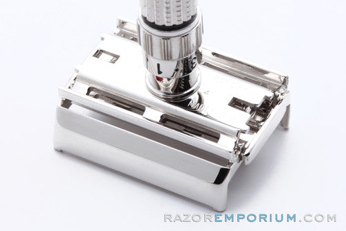 1960 Gillette F4 Toggle Adjustable DE Safety Razor | Rhodium Revamp