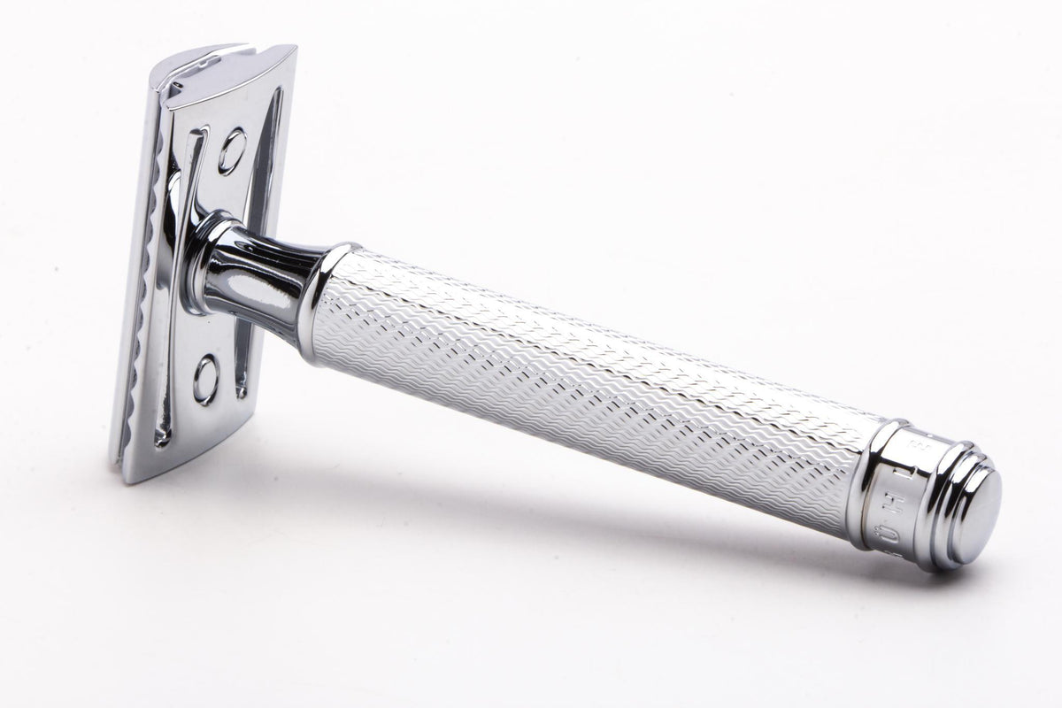 R89 Razor MÜHLE | R89 Chrome Closed Comb Safety Razor – Razor Emporium