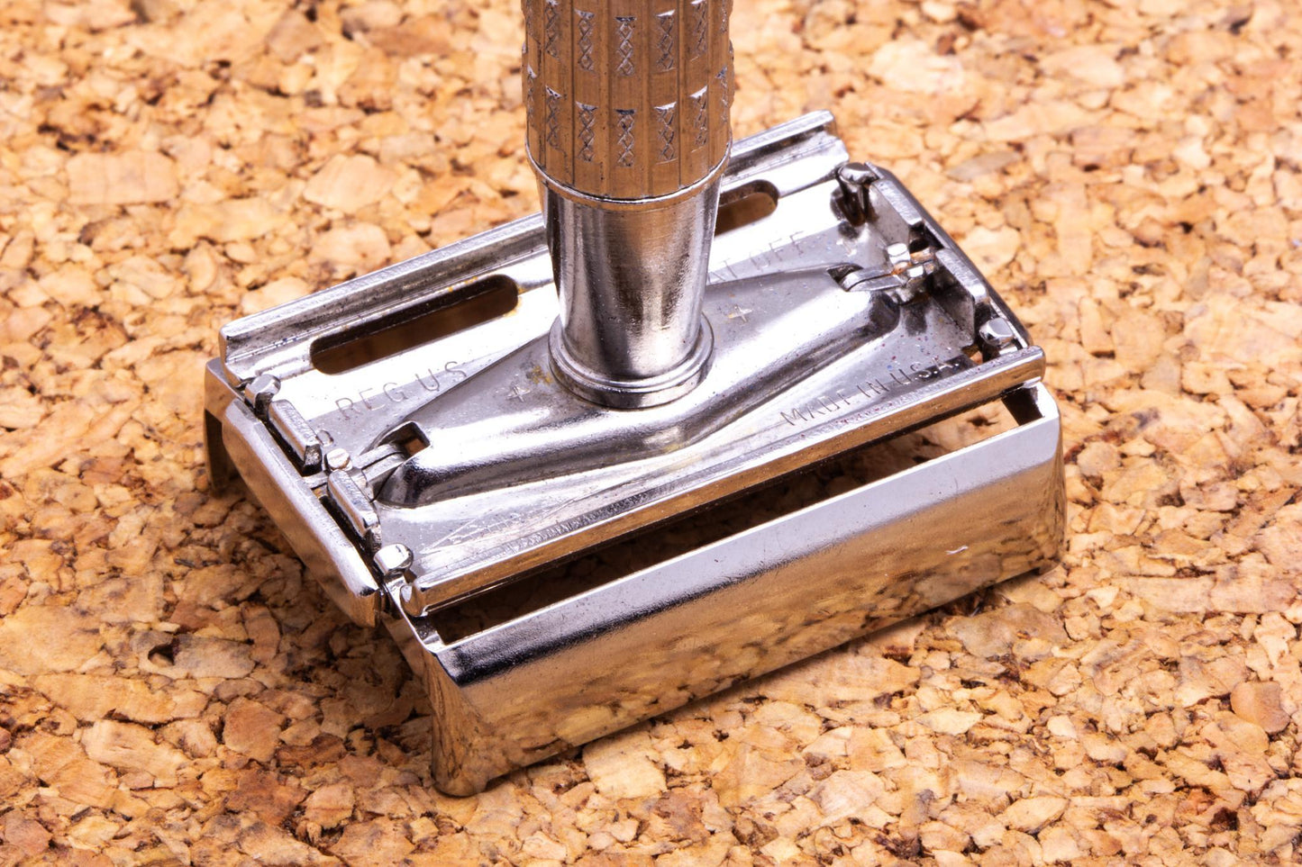 1958 D1 Gillette Heavy Red Tip Super Speed Safety Razor | Original Condition
