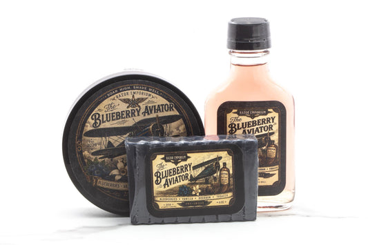 Razor Emporium | Blueberry Aviator Shaving Bundle - Summer 2026