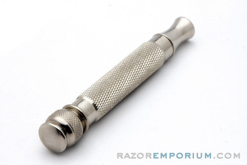 1930's Gillette Goodwill Long Comb Ball End Replica Handle with Revamped Head Double Edge Safety Razor
