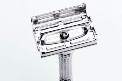 1963 I3 Gillette Slim Adjustable Safety Razor | Rhodium Revamp