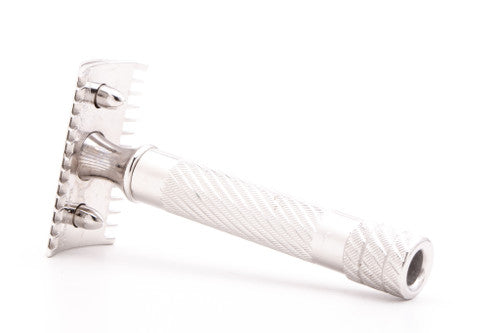 1906 Gillette Bulldog Old Style Double Edge Razor | Rhodium Revamp