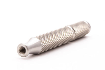 Universal Heavy Knurled Double Edged Razor Handle - Pre-owned