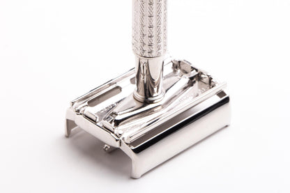 1960 F3 Gillette Flare Tip Super Speed Double Edge Safety Razor | Rhodium Revamp