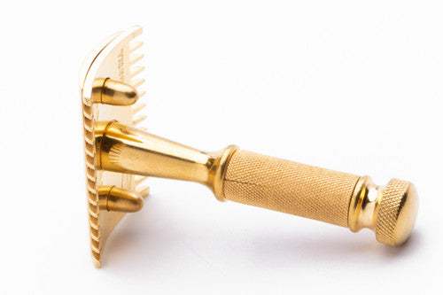 Copy of 1915 Gillette Milady Decollete DE Safety Razor in White Case