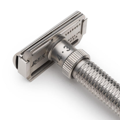 Rex Supply Co. | Konsul XL Slant Adjustable Stainless Steel Double Edge Safety Razor