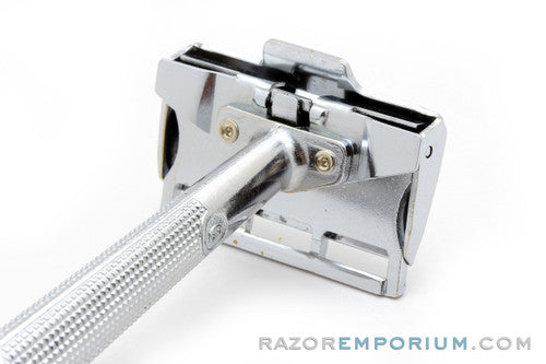 1940's Gem Flip-Top G Bar Single Edge Razor
