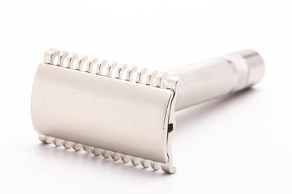 1930's Gillette DE Safety Razor Long Comb | Nickel Revamp
