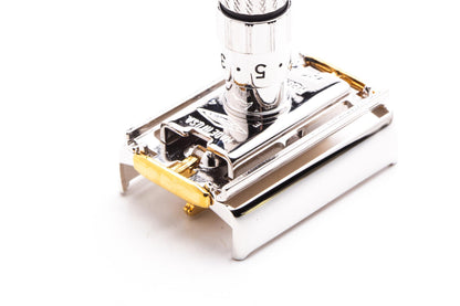 1959 E4 Gillette Fatboy Adjustable Double Edge Safety Razor | Prospector Edition