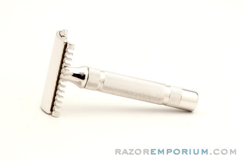 1930s Gillette NEW Short Comb DE Safety Razor | Nickel Revamp
