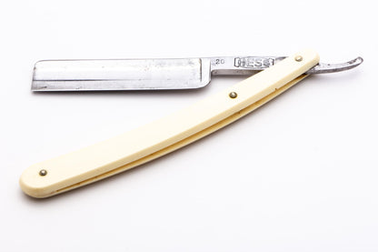 5/8" No. 20 "Hess" Hair Milk Lab Inc. Vintage Restored Straight Razor | Solingen Germany