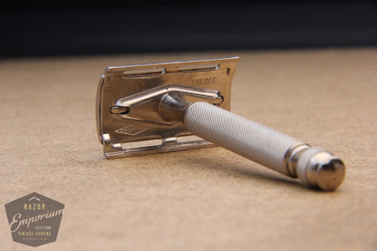 Gillette 1940's Ball End Tech Razor w/ Electro Etched Logo