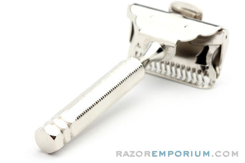 1930's Ever-Ready Single Edge Safety Razor Factory Nickel Revamp