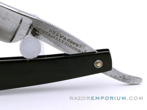 11/16" Drew & Sons Piccadilly Circus Straight Razor | England