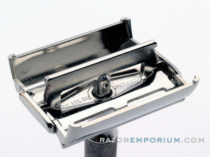 1940's Super Speed Double Edge Safety Razor w/ Red Case & Bladebank