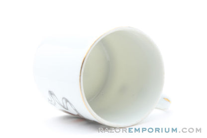 19th Century Barber Pole #4499 Vintage Shaving Mug