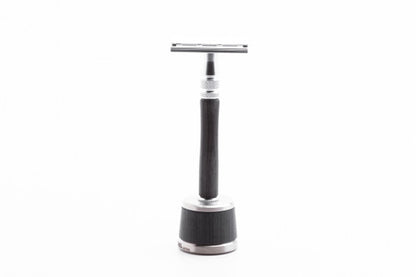 Feather Wood Handle Stainless Double Edge Razor