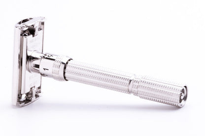 1964 J4 Gillette Slim Adjustable Double Edge Safety Razor | Rhodium Revamp