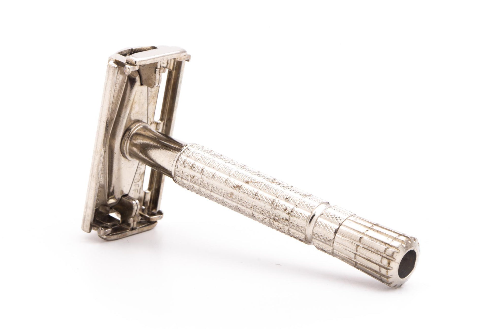 1954 Z3 Gillette Flare Tip Super Speed Safety Razor Original Conditi