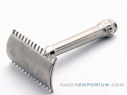 1910 Gillette Ball End Old Type Razor | Nickel Revamp