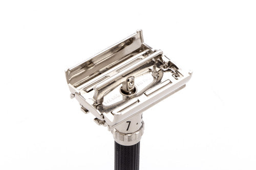 1969 O3 Gillette Super Adjustable 84 Double Edge Safety Razor | Factory Nickel Revamp