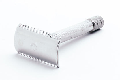1921 Gillette Single Ring Old Type Safety Razor Rhodium Revamp