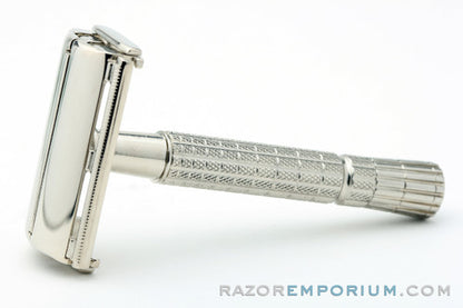 1958 Gillette Flare Tip Super Speed Safety Razor | Nickel Revamp