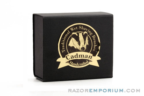 Cadman 26mm Badger Shaving Brush with Original Packaging and Certificate of Authenticity
