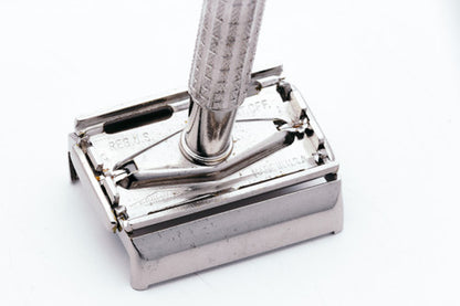1957 Gillette Flare Tip Super Speed Safety Razor Set