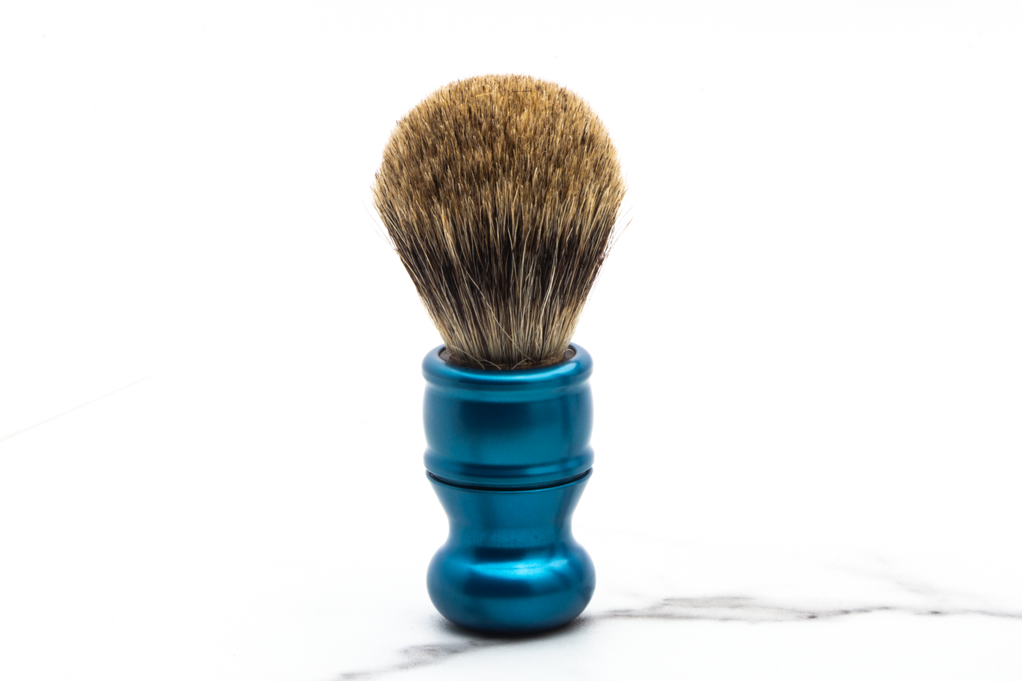 Timeless Razor | Blue Adjustable Shaving Brush Handle & Collets 20mm-28mm