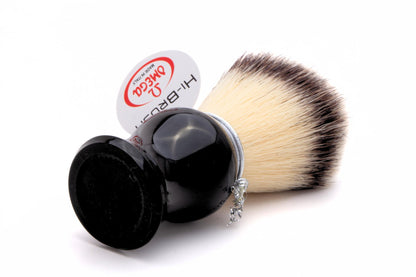 Omega 146206 HI-BRUSH Synthetic Shaving Brush