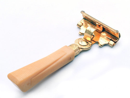 1960's Gold Schick Lady Eversharp Injector Safety Razor