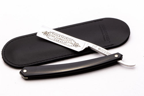 5/8" Thiers-Issard Evide Sonnant Extra Straight Razor | Black Resin
