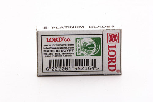 Lord Platinum DE Safety Razor Blades