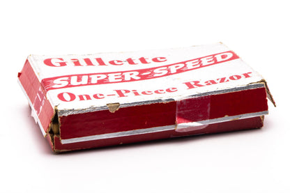 1940's Gillette Super Speed Double Edge Razor Set | Original Condition