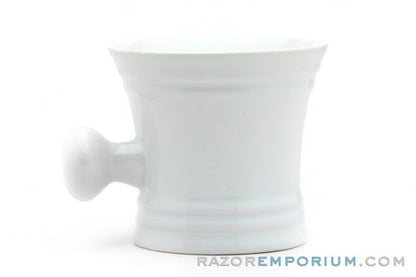 Barbershop Shaving Mug Shave Factory | White