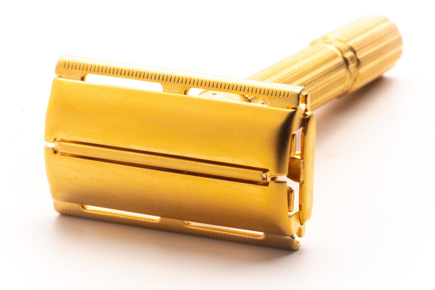 1964 J1 Gillette Slim Aristocrat Adjustable Double Edge Safety Razor | Champagne Revamp