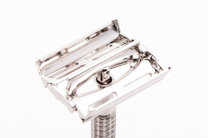 1964 Gillette Flare Tip Super Speed Safety Razor J4 | Rhodium Revamp