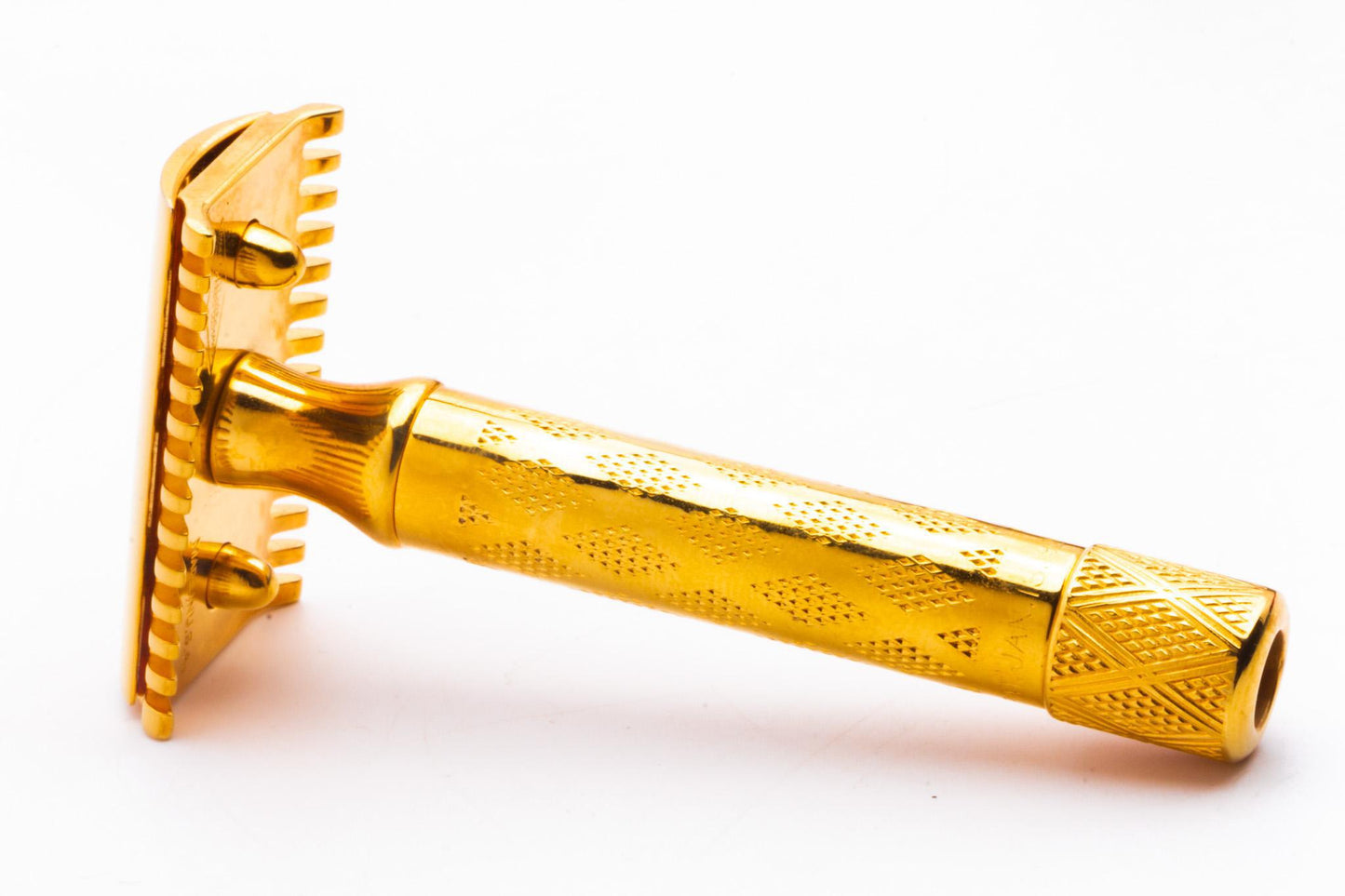 1920's Gillette New Improved Gold Richwood Double Edge Safety Razor Set | Original Condition