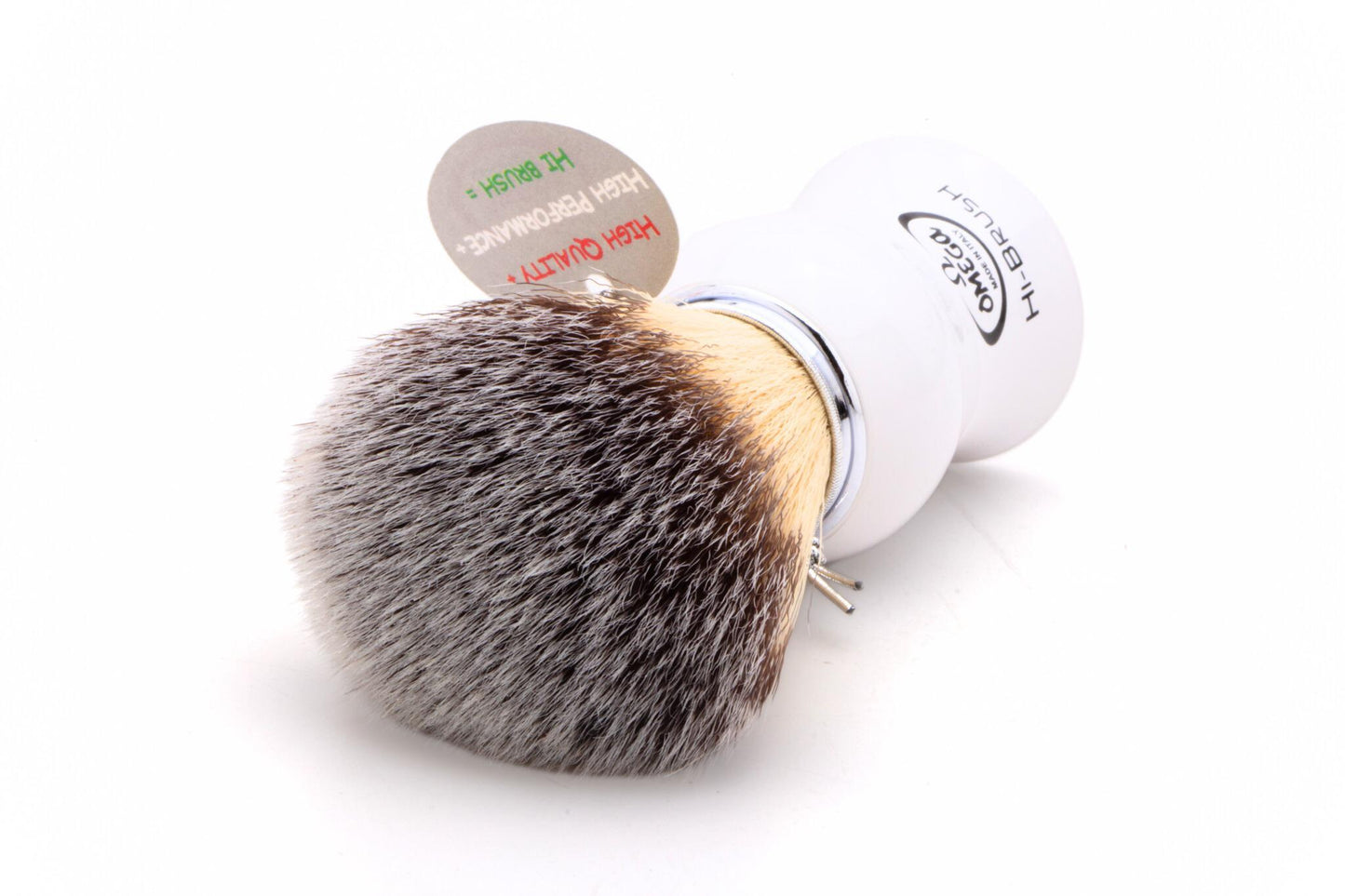 Omega 0146745 HI-BRUSH Synthetic Shaving Brush