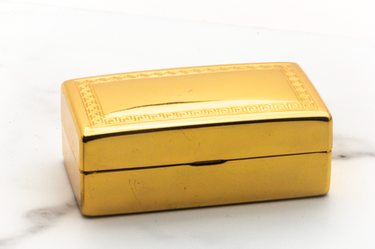 1930's Gillette Gold Deluxe Aristocrat Double Edge Safety Razor | Original Condition