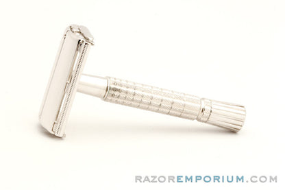 1965 Gillette K1 Flare Tip Super Speed Safety Razor Factory | Nickel Revamp