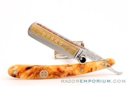 5/8" Dorko #105 Vintage Round Point Straight Razor