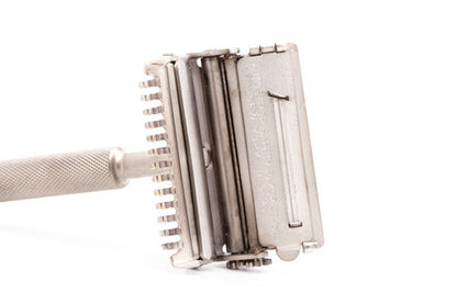 Valet Auto Strop Single Edge Razor | Factory Nickel Revamp