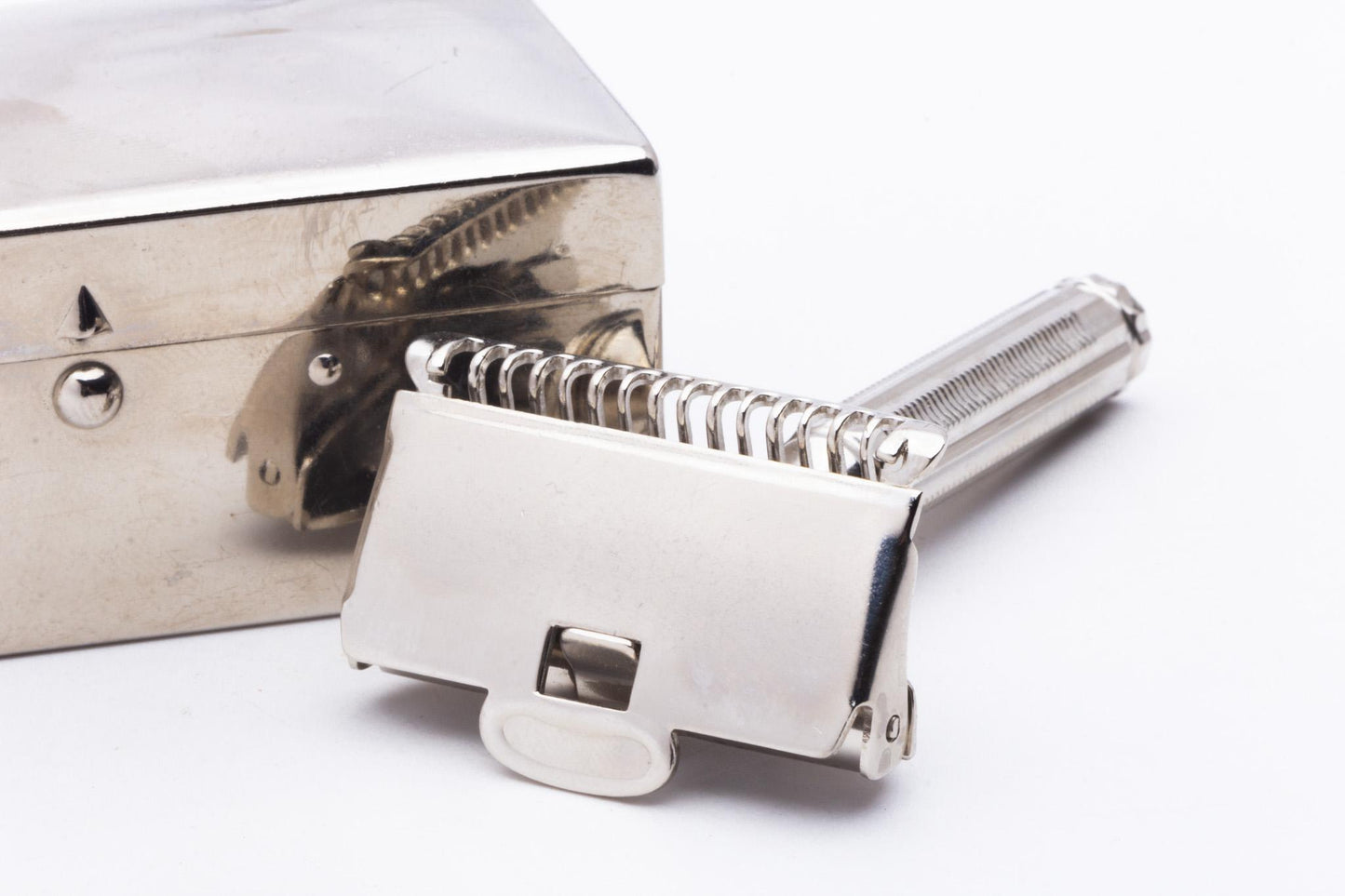 1920's Gem Single Edge Safety Razor Set | Original Condition