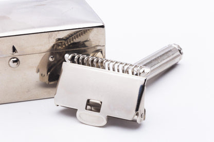 1920's Gem Single Edge Safety Razor Set | Original Condition