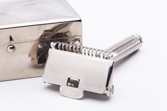 1920's Gem Single Edge Safety Razor Set | Original Condition